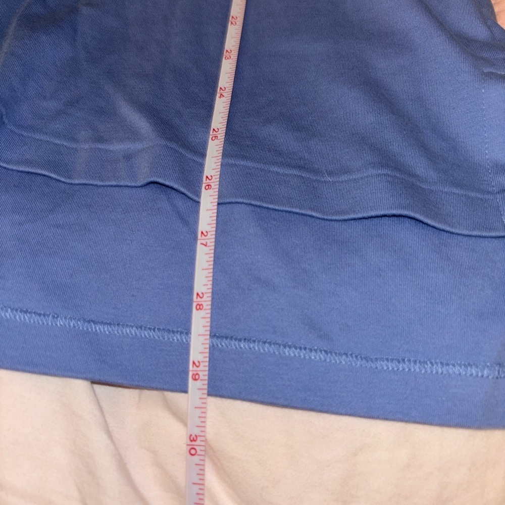 Polo by Ralph Lauren Men's Blue Polo Shirt Red Pony Slit on sides Large - Picture 7 of 8